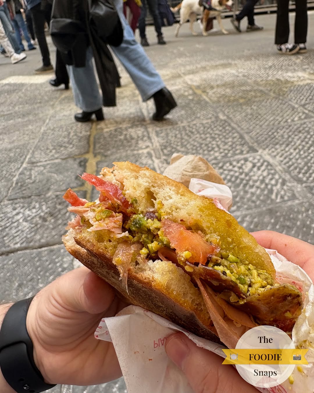 Schiacciata with incredible fillings